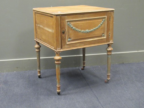 Lot 435 - A pine night washboard, 74cm high x 61cm wide