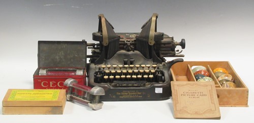 Lot 49 - 'The Oliver typewriter No.9', a pair of Cecil...