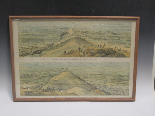 Lot 359 - Robert Morden, Kent, hand coloured engraved...
