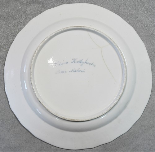 Lot 68 - An English porcelain part dessert service, circa 1800