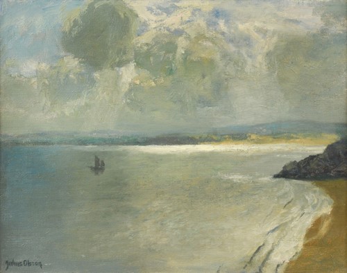 Lot 256 - Julius Olsson RA, RBA, PROI, RWA, NEAC (British 1864-1942)