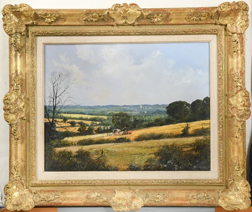 Lot 569 - Clive Madgwick, Dedham Vale, depicting a...
