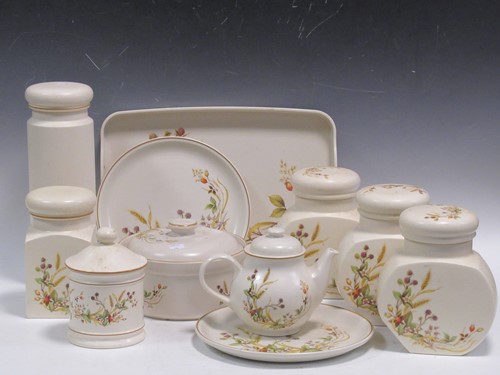 Lot 52 - A collection of St Michael pottery with...