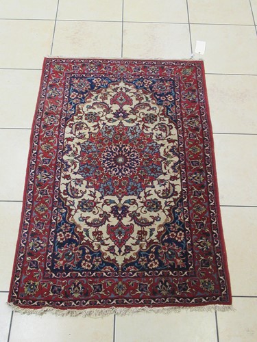 Lot 588 - A pair of finely-woven Kerman rugs, circa 1930