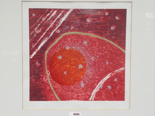 Lot 266 - Two contemporay abstract pictures