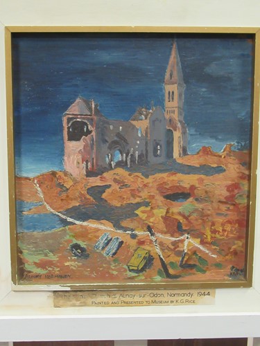 Lot 325 - Kenneth G Rice, Ruined Church at...