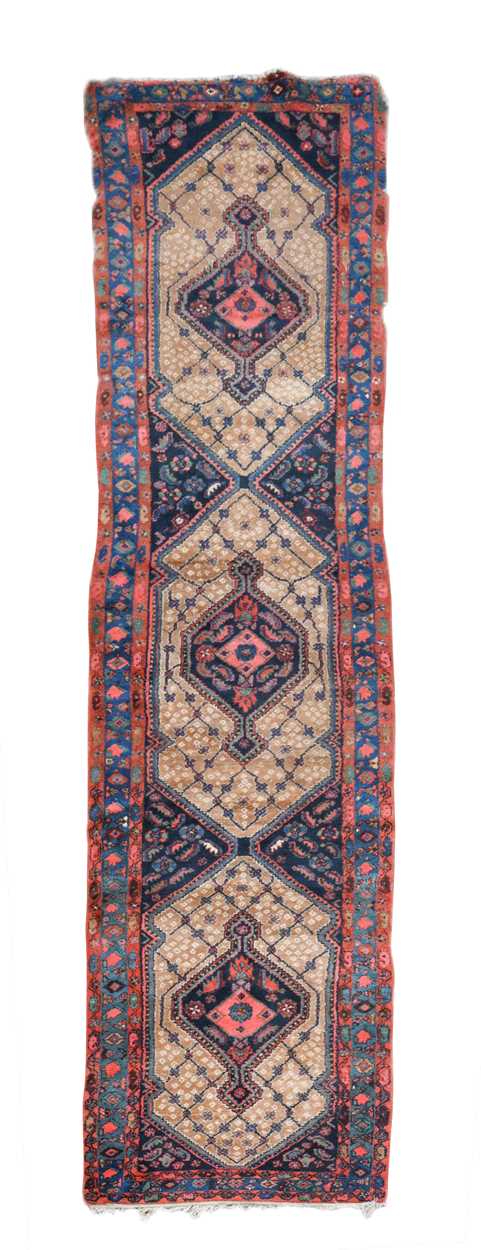 Lot 455 - A Hamadan runner, circa 1920