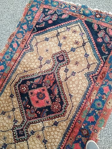 Lot 455 - A Hamadan runner, circa 1920