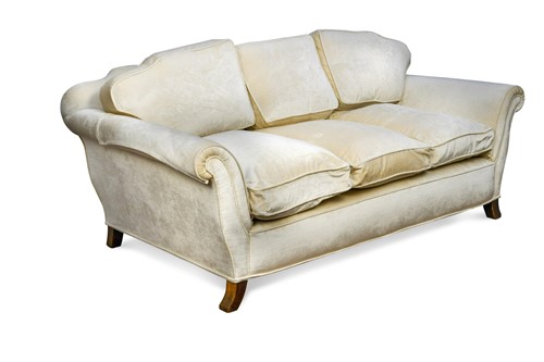 Lot 475 - A three-seater sofa, modern