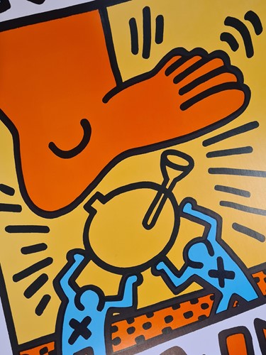 Lot 619 - Keith Haring (American 1958-1990), Crack Down!,...