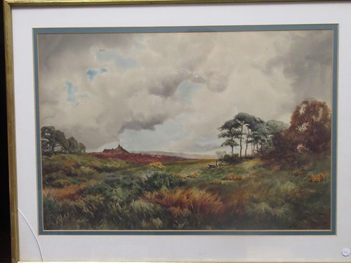 Lot 610 - A collection of prints and watercolours; to...
