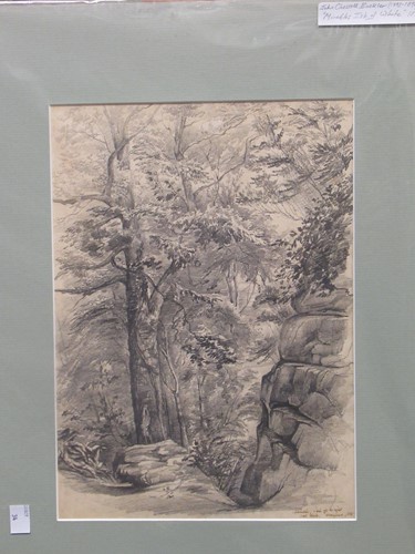 Lot 378 - Four drawings of landscapes; to include, John...