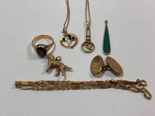 Lot 220 - A collection of jewellery to include, a stone...