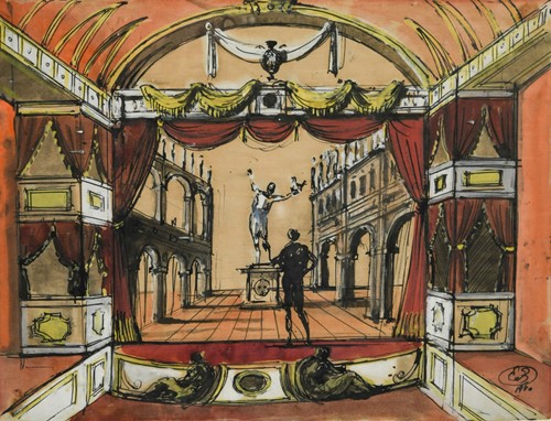 Lot 288 - Eugène Berman (American/Russian 1889-1972)