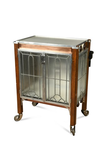 Lot 147 - An Art Deco hostess trolley by Bartrum Thomas, circa 1930