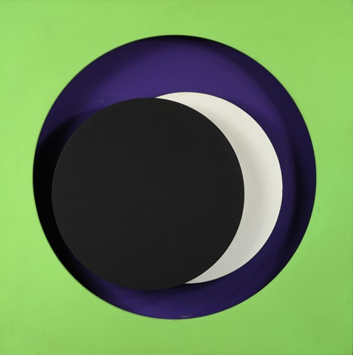 Lot 77 - Geneviève Claisse (French, 1935–2018), Rotacteur Vert, 1971