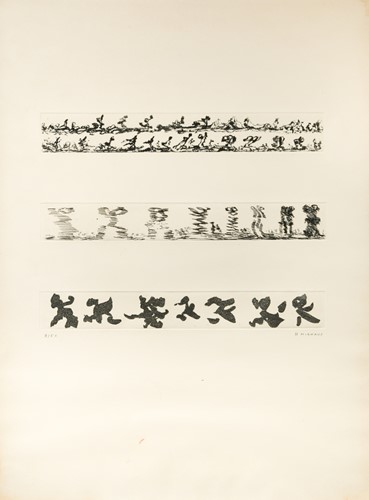 Lot 441 - Henri Michaux (Belgian 1899-1984)