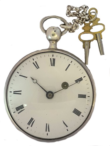 Lot 237 - Unsigned - A mid 19th century quarter repeating open faced pocket watch