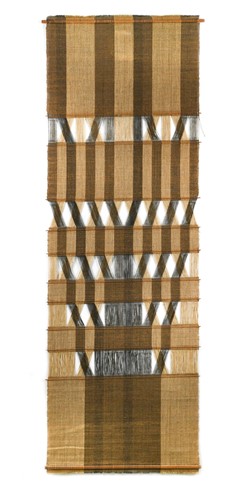 Lot 84 - Peter Collingwood (British, 1922-2008) Macro Gauze wall hanging