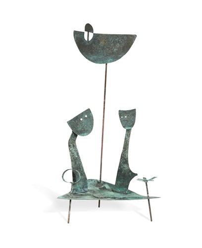 Lot 111 - William Black (20th century), Adam and Eve, 1969