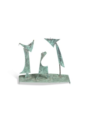 Lot 68 - William Black (British 20th century), Three Creatures, 1969