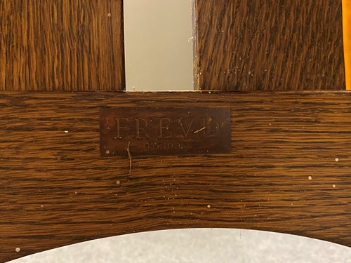 Lot 175 - In the manner of Charles Rennie Mackintosh, a modern oak dining table and four chairs