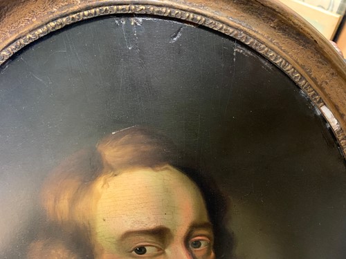 Lot 280 - English School 17th century style Portrait of...