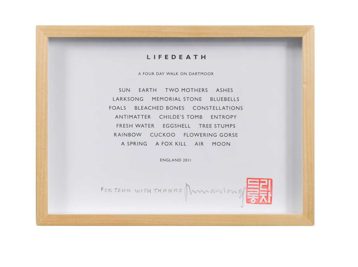 Lot 461 - Richard Long CBE, RA (British 1945-)