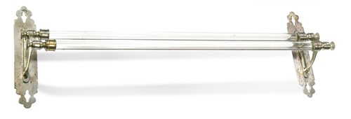 Lot 160 - An early twentieth-century wall mounted towel rail