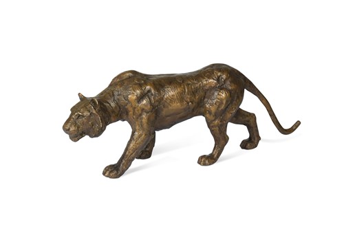 Lot 99 - Mark Rode (born 1965), tiger, bronze