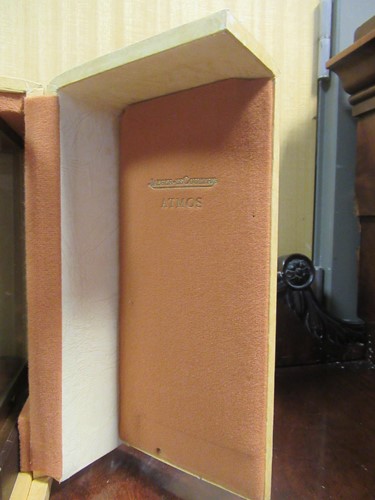 Lot 476 - A Jaeger-LeCoultre Atmos clock, no. 68631, circa 1950s