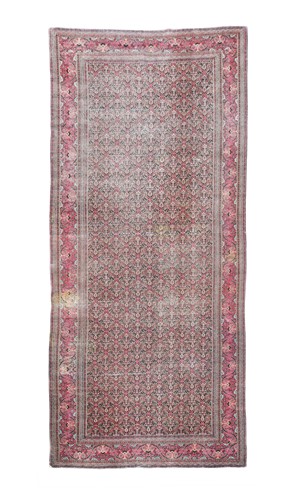 Lot 489 - A Feraghan or Meshed gallery carpet