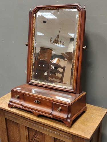 Lot 725 - A George II style mahogany dressing table...