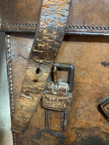 Lot 226 - A leather case initialed C H R for Sir Cecil Hunter-Rodwell