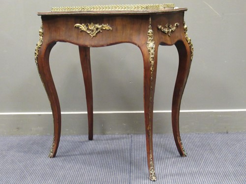 Lot 588 - A 19th Century French walnut jardiniere with...