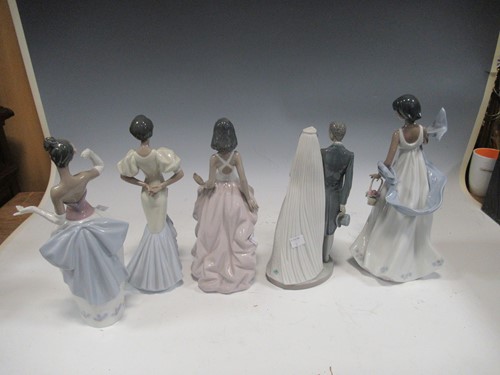 Lot 25 - Lladro wedding figurines, all from the Black...