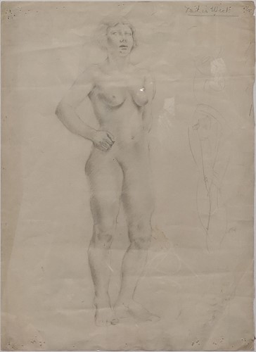 Lot 209 - Phyllis Bray (British 1911-1991), standing...
