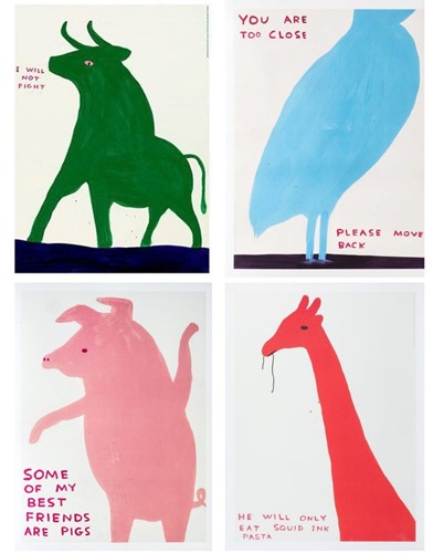 Lot 646 - David Shrigley OBE (British 1968-), Animal...