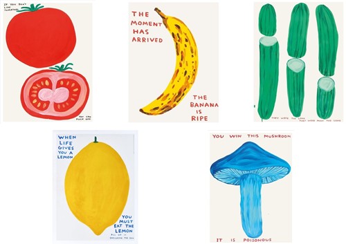 Lot 644 - David Shrigley OBE (British 1968-), Fruit and...