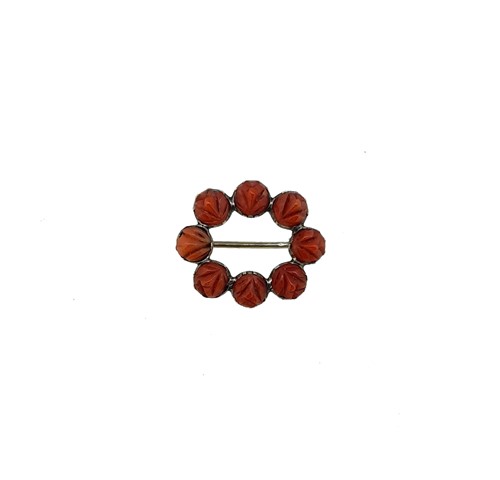 Lot 26 - Two Georgian brooches