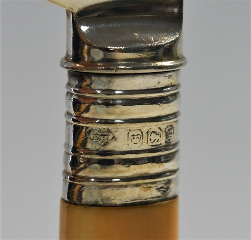 Lot 506 - A cased set of six pairs of Victorian silver fruit eaters
