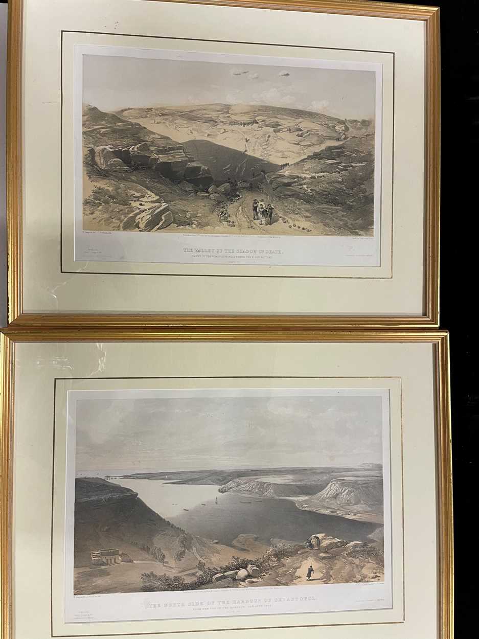 Lot 34 - After W. Simpson, four tinted lithograph