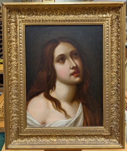 Lot 566 - Follower of Guido Reni The Penitent Magdalene...