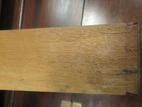 Lot 677 - An early 19th century mahogany secetaire, the...