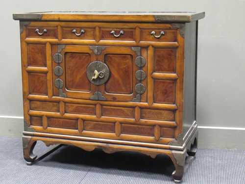 Lot 689 - 20th centruy Chinese cabinet, comprising of...