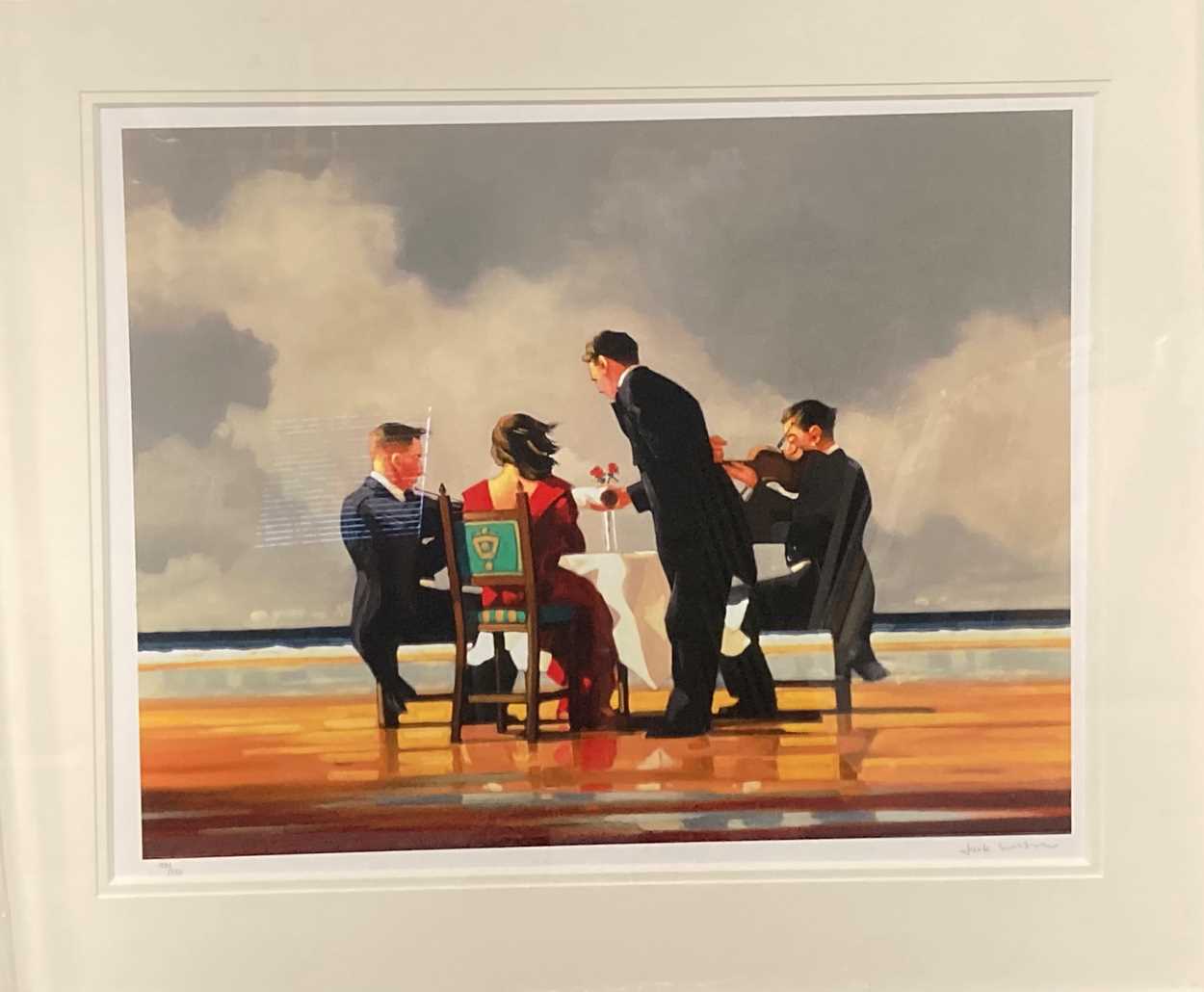 Lot 286 - Jack Vettriano OBE (Scottish 1951-), Elegy for...