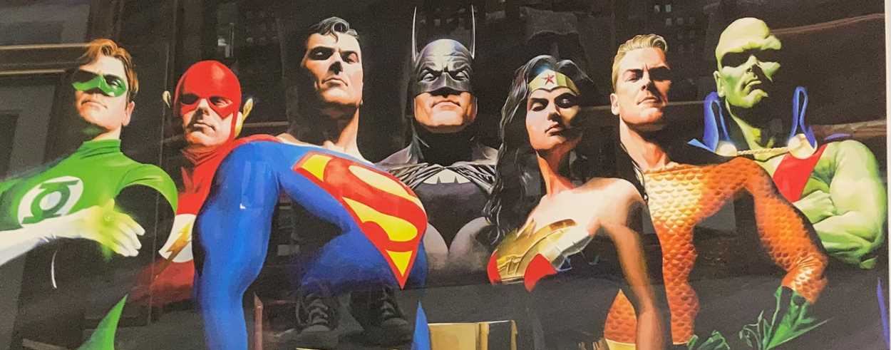 Lot 355 - Alex Ross (American 1970-), Original Seven DC,...