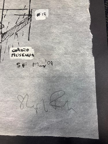 Lot 556 - Stephen Farthing, Cairo, signed 'Stephen...