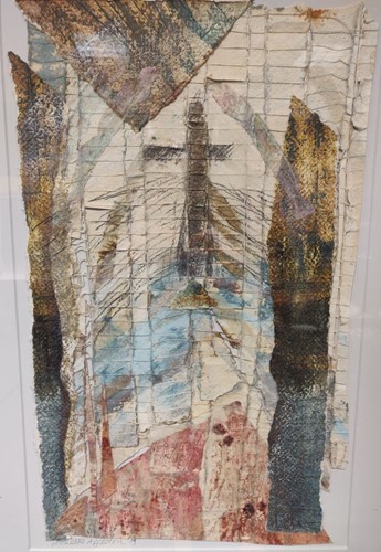 Lot 572 - Jeanette Appleton (born 1949), untitled, mixed...