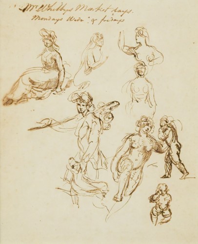 Lot 256 - Sir George Hayter (British, 1792-1871)